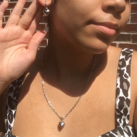 Silver Heart Set - Picture 3 of 3